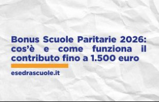 bonus scuole paritarie 2026